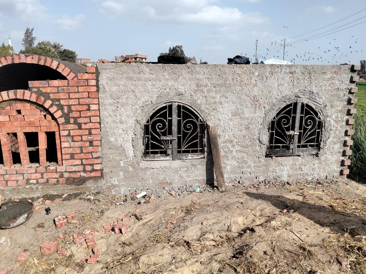 إزالة حالات تعدي على الأرض الزراعية بمركزي ميت غمر وبلقاس