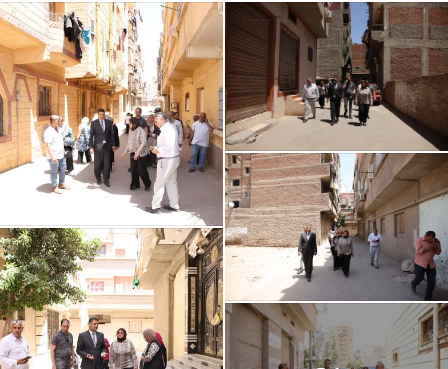 نائب المحافظ يتابع مشروعات الخطة الاستثمارية بنبروه بتكلفة 18 مليون جنيه 