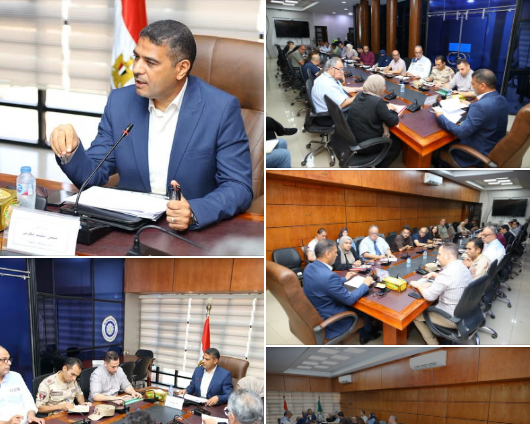 نائب المحافظ يترأس اجتماعًا تنسيقيًا لمتابعة استعدادات المرحلة الثانية من مبادرة "حياة كريمة