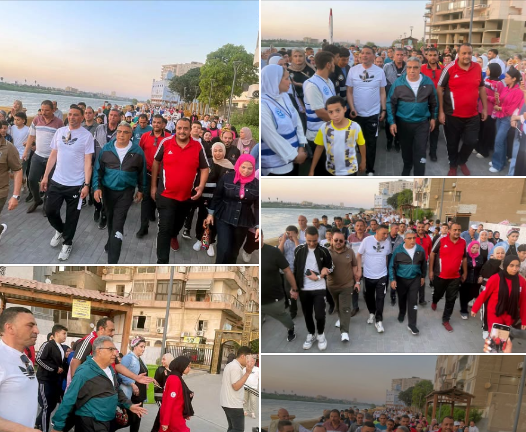 محافظ الدقهلية يقود ماراثون "ممشى المنصورة" الجديد