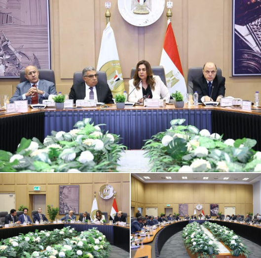متابعة وزيرة التنمية المحلية والبيئة الموقف التنفيذى لمشروع تطهير مصرف كيتشنر