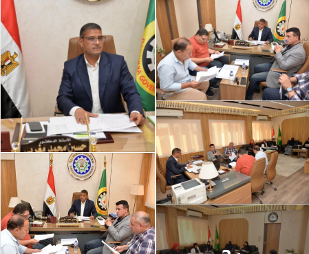 نائب محافظ الدقهلية يترأس لجنة التصرفات العقارية