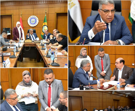 محافظ الدقهلية في الاجتماع الدوري مع أعضاء مجلسي النواب والشيوخ