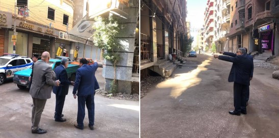 محافظ الدقهلية في جولة ميدانية في منطقتي الزعفران وابن زيد بالمنصورة