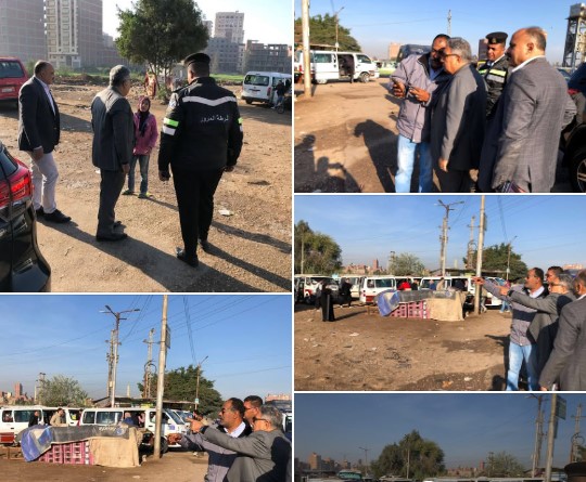 محافظ الدقهلية في جولة صباحية مفاجئة بموقف سيارات جديلة بالمنصورة