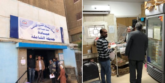 محافظ الدقهلية في زيارة لعيادة التأمين الصحي بجديلة