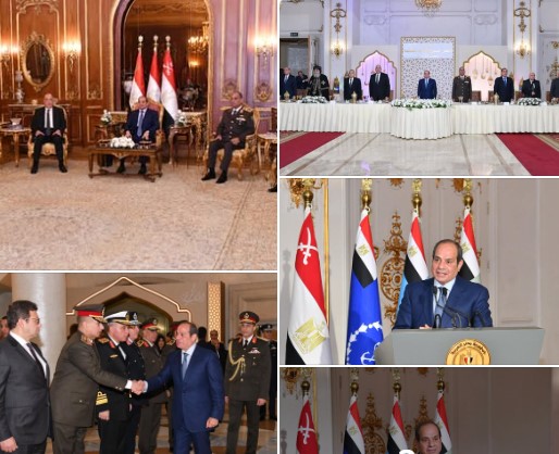 حفل الإفطار السنوي للقوات المسلحة تزامناً مع الاحتفال بذكرى انتصارات العاشر من رمضان