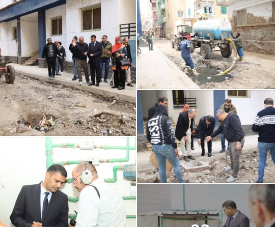 نائب محافظ الدقهلية يتفقد مساكن الجلاء وعددا من المنشآت والقطاعات الخدمية