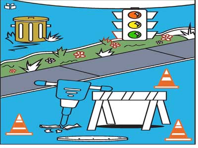 الإدارة الهندسية (( قسم الإشغالات ))